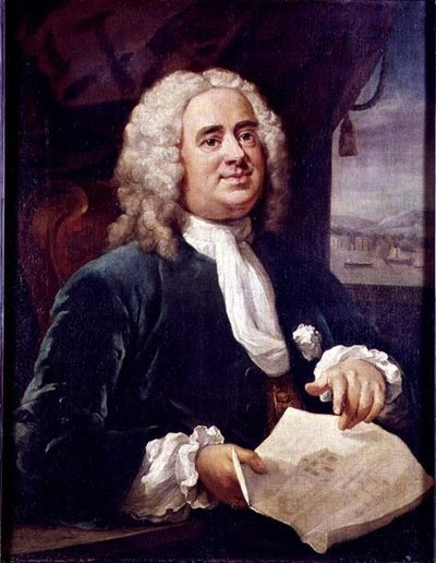 ダニエル・ロックの肖像 作： William Hogarth