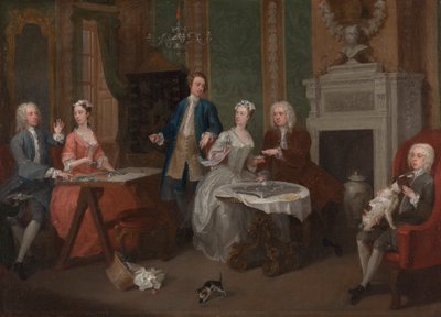 家族の肖像 作： William Hogarth