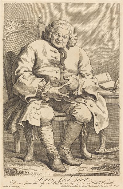 サイモン・ロバット 作： William Hogarth