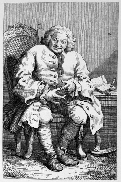 サイモンロードロバット 作： William Hogarth