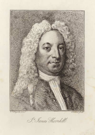 ジェームズソーンヒル卿 作： William Hogarth