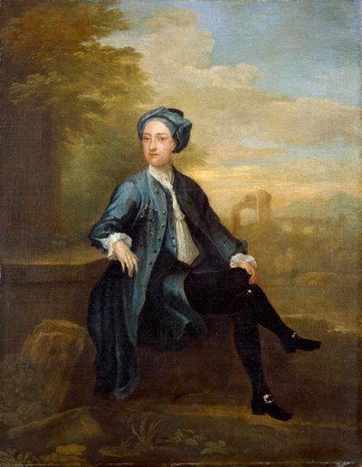 サー・ロバート・パイ (キャンバスに油彩) 作： William Hogarth