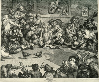 18世紀のスポーツ、c1720-1764、1925。 作： William Hogarth