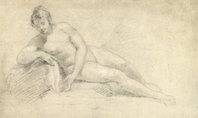 女性ヌードの研究 作： William Hogarth