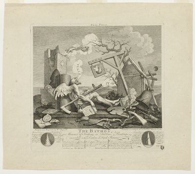 テールピース、またはバトス 作： William Hogarth
