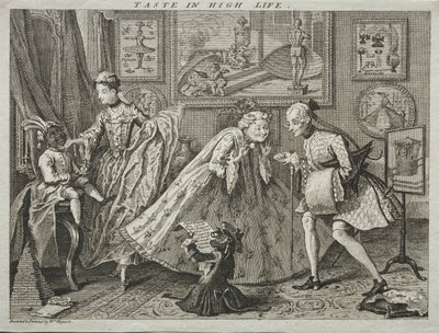 ハイライフの味、1746年。 作： William Hogarth