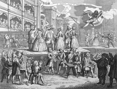 乞食のオペラ銅貨 作： William Hogarth