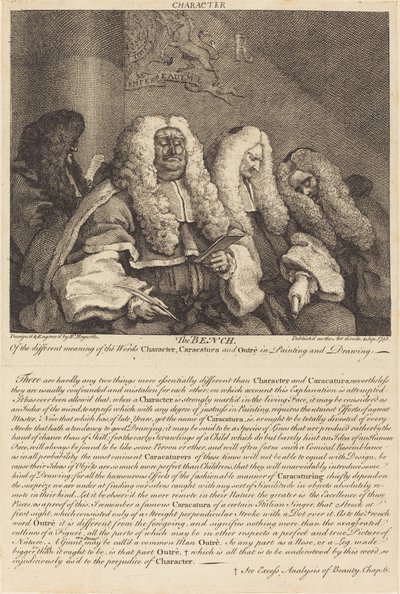 ベンチ 作： William Hogarth