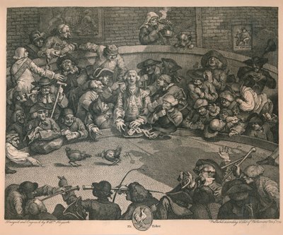 コックピット、1759。 作： William Hogarth