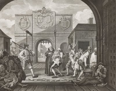 カレーの門、またはオールドイングランドのローストビーフ- O、オールドイングランドのローストビーフ。 1749 作： William Hogarth