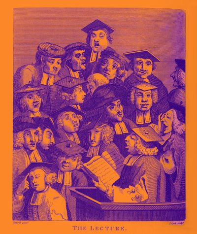 ウィリアム・ホガースの「レクチャー 作： William Hogarth