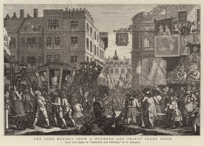 市長主の公演から百三十年 作： William Hogarth