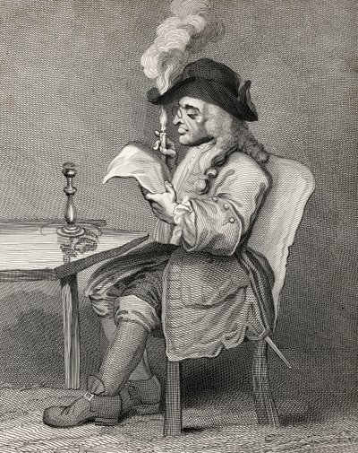 「ウィリアム・ホガースの作品」からの政治家、1833年発行 作： William Hogarth