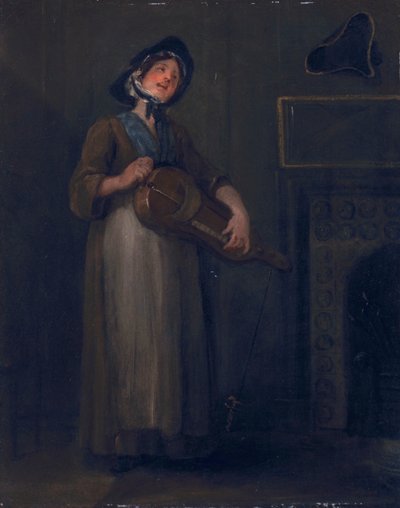 サヴォアの少女、1749 作： William Hogarth