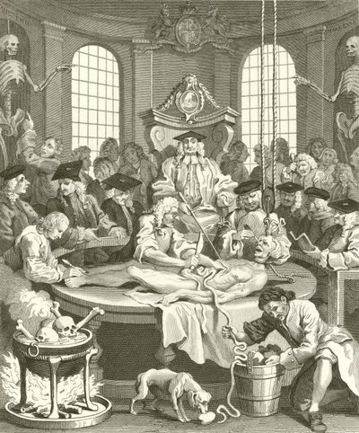 虐待の4つの段階 作： William Hogarth