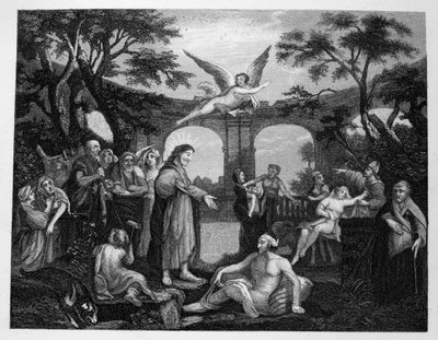 ベセスダのプール 作： William Hogarth