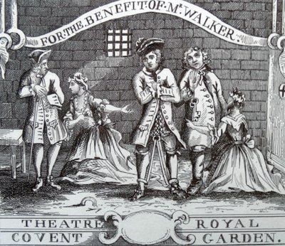劇場入場券 作： William Hogarth