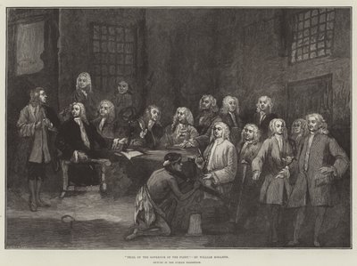 艦隊総督の裁判 作： William Hogarth
