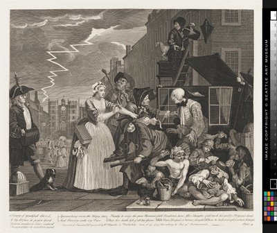 バニティ 作： William Hogarth