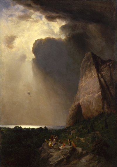 1882年「失われた気球」。 作： William Holbrook Beard