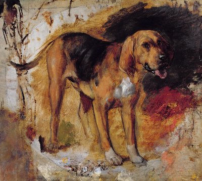 ブラッドハウンドの研究 作： William Holman Hunt