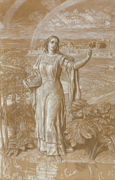 パール、 作： William Holman Hunt
