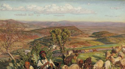 ナザレの上の高さからのエスドラレオン平原、19世紀 作： William Holman Hunt