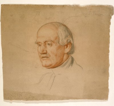 ブロックスハム博士の肖像、1860-1870年代 作： William Holman Hunt