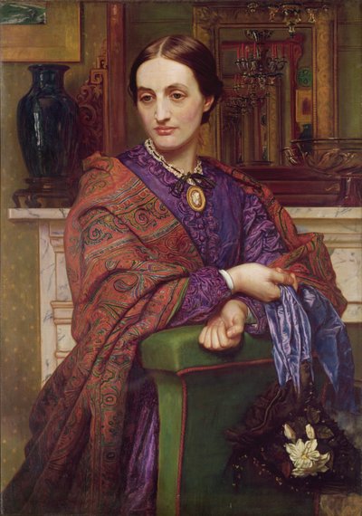 ファニー・ホルマン・ハントの肖像（1833-66）1866-68 作： William Holman Hunt