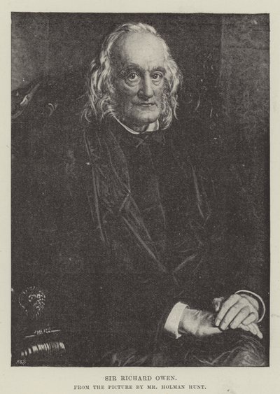 リチャードオーウェン卿 作： William Holman Hunt