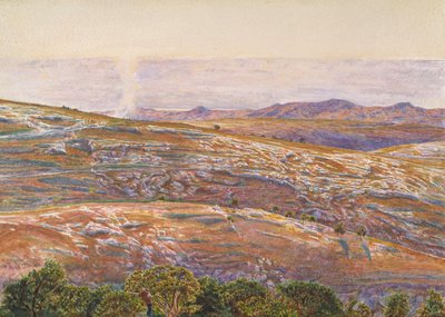1861年、シロアムの死海 作： William Holman Hunt