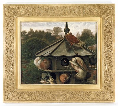 聖スウィズインまたはダブコートの祭典、1866年〜75年 作： William Holman Hunt