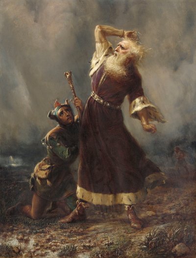 リア王と愚者 作： William Holmes Sullivan