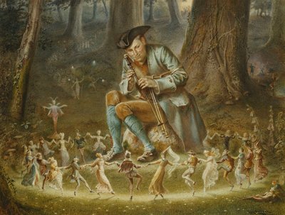妖艶なパイパー、1882 作： William Holmes Sullivan