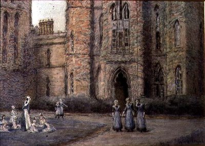 The Old Blind Asylum, Bristol （パステル、紙） 作： William Holt Yates Titcomb