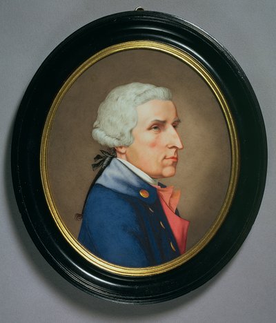 ウィリアムハミルトン卿の肖像、1802年（銅のエナメル） 作： William Hopkins Craft