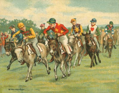 歴史的・近代的レース、ドンキーダービー（クロモリト 作： William Hounsom Byles