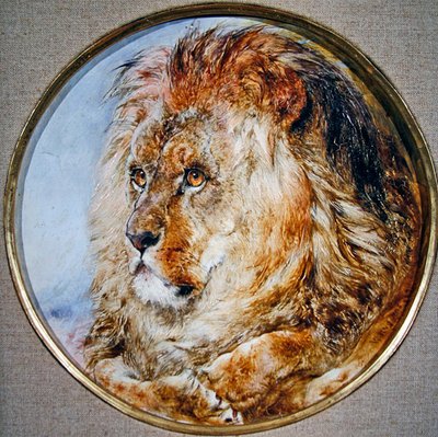 ライオンの肖像 作： William Huggins