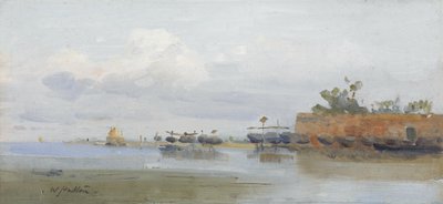 ボッカ・ダルノ（パネルに油彩） 作： William Hulton
