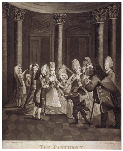 パンテオン、オックスフォードストリート、ウェストミンスター、ロンドン、c1770 作： William Humphrey