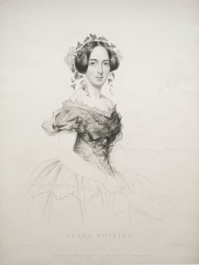 クララ・ノヴェロ 作： William Humphreys