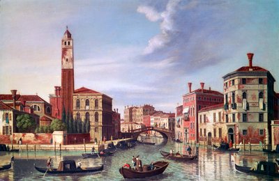 パラッツォラビア、カンナレージョ運河、c1750-1771 作： William James