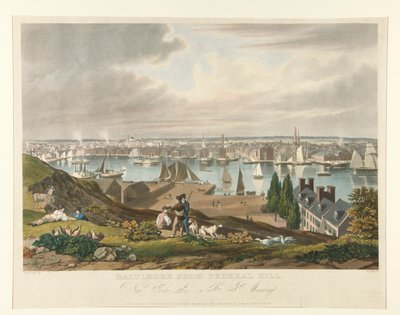 フェデラルヒルからのボルチモア 作： William James Bennett