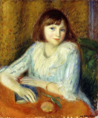 ペニーの肖像 作： William James Glackens