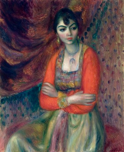 アルメニアの女の子 作： William James Glackens