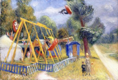 フレンチフェア、1927年頃（キャンバスに油彩） 作： William James Glackens