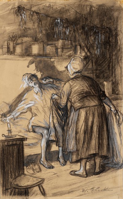 ここにあなたのズボンがあります 作： William James Glackens