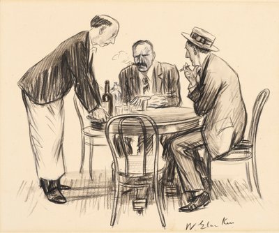 二度とない、彼は憂鬱に言った 作： William James Glackens