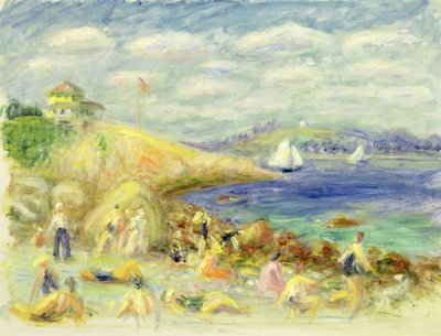 マサチューセッツ州ロックポート 作： William James Glackens