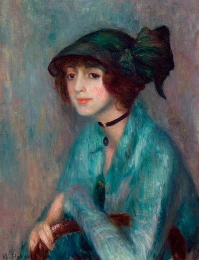 ブルネット 作： William James Glackens